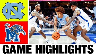 North Carolina vs Memphis Highlights  NCAA Mens Basketball  2024 College Basketball [upl. by Tabbitha]