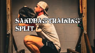 The Sandbag Workout Split For Strength…… Part 2 Filling The Gaps [upl. by Llevaj]