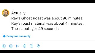 Ray DeVitos Sabotaged Ghost Roast [upl. by Berey899]