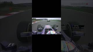 Vettel furious when being unlapped by a caterham f1 [upl. by Intirb]