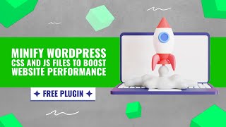 How To Minify CSS amp JS Files to boost your website performance FREE PLUGIN [upl. by Chilton]