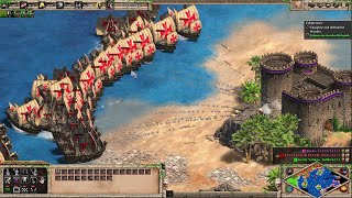 Age of Empires II Definitive Edition Historical Battles Lepanto Hard [upl. by Eemla628]