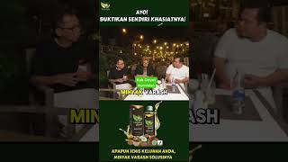 Pak Jarwo Kwat dan Denny Chandra mencoba produk Varash paski minyakbalur minyakvarash jarwokwat [upl. by Timmy403]