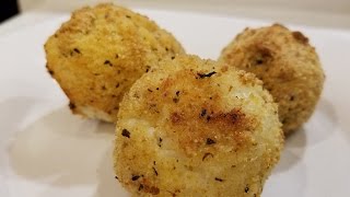 FRIED RICE BALLS AIR FRYER [upl. by Myrvyn651]