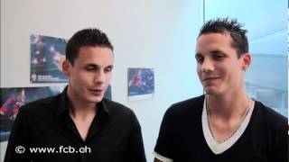 fcbchInterview mit Philipp und David Degen [upl. by Orvah357]