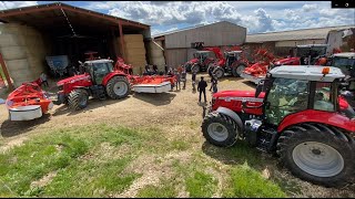 KUHN présente son matériels de fenaison  Un évènement CENTRAL GARAGE [upl. by Tarazi]