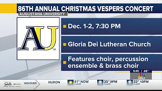 Augustana Christmas Vespers concert returns [upl. by Porcia]