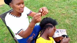 HAIR DRESSING IN EASTERN AFRICA [upl. by Onnem]