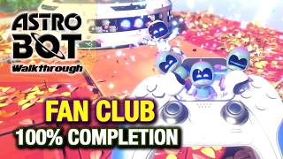 Fan Club Lost Galaxy Walkthrough All Bots amp Puzzle Pieces Astro Bot Guide [upl. by Begga107]