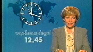 ARD Tagesschau Dagmar Berghoff 15011983 Sendeschluß Programmtafeln CLOSE DOWN ohne Testbild [upl. by Penn933]