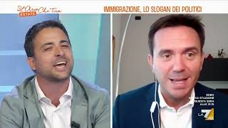 Immigrazione scontro tra Marco Furfaro e Alessandro Cattaneo quotSolo retoricaquot quotGestivo i [upl. by Ayekram]