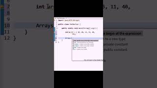 Shortcut to sort array elements  Java Program [upl. by Consuelo409]