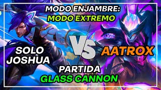 Modo Enjambre EXTREMO Solo YASUO vs AATROX Buils GLASS CANNON [upl. by Marlow361]