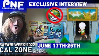 613  News Station interviews ORAS Safari Zone Warden  Safari Week 2022 Announcement [upl. by Cynara82]