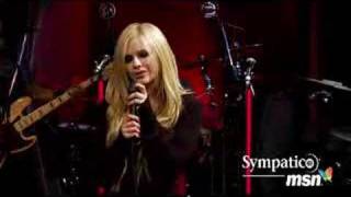 Avril Lavigne  When Youre Gone Live at The Orange Lounge [upl. by Cantlon]