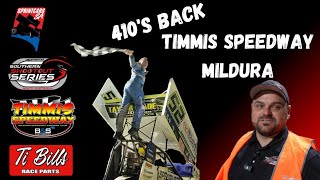 Timmis Speedway Mildura 410ci SA Sprintcars Shootout [upl. by Mun302]