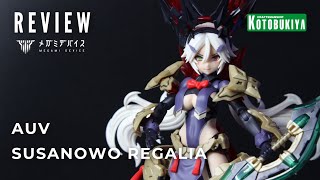 เปิดกล่อง  รีวิว  Review Megami Device 162 AUV Susanowo Regalia  Kotobukiya [upl. by Idihc]