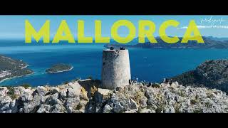 Aerial View of Mallorca Spain  4K Drone Travel Film [upl. by Sansone673]