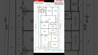 375 SQ YARD 2BHK 2 PORTIONS HIGH RISE BUILDING OPTIONAL PLANS  ARCHITECTURE FLOOR PLAN  375sqyard [upl. by Arual556]