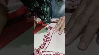 zigzag machineEMBROIDERY BEGINNRSshorts  Rizwan Ali Tv [upl. by Eiramesor]