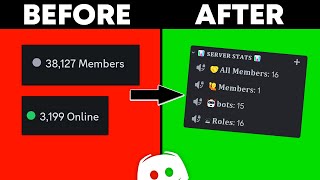 server stats bot discord  how to setup server stats bot 🔥  ultron [upl. by Noet909]