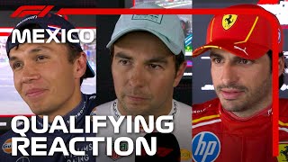 Drivers React After Qualifying  2024 Mexico City Grand Prix [upl. by Onaivatco]