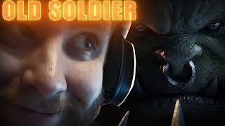 OLD SOLDIER CINEMATIC  Nixxioms Live Reaction  Battle for Azeroth [upl. by Malony]