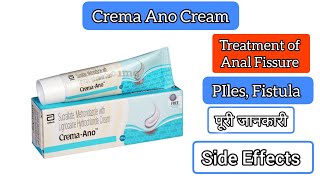 CremaAno Cream Uses in Hindi  Side Effects  Dose SucralfateMetronidazoleLignocaine PilesFissur [upl. by Esiuolyram]