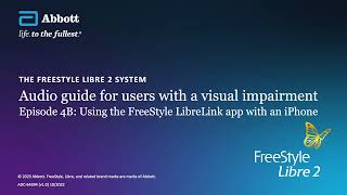 FreeStyle Libre 2 audio guide how to use FreeStyle Libre Link on IPhone [upl. by Arther]