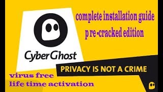 Cyberghost VPN Premium PreCracked Edition 2017 tutorial Review  best VPN in market [upl. by Ttocs]