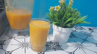 How To Make Fresh Mango Pineapple Banana Smoothie [upl. by Artemas246]