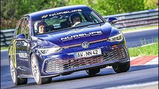 My first drive on the Nurburgring Nordschleife  Mk8 VW Golf Gti [upl. by Nyral]