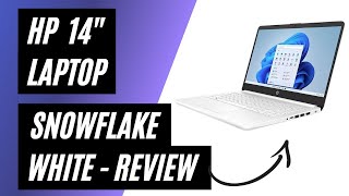 HP 14quot Laptop Review  Intel Celeron 4GB Memory 64GB eMMC in Snowflake White [upl. by Engvall31]