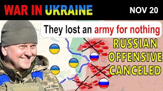 20 Nov BRUTAL DEFEAT Russians ARREST ALL GENERALS Siversk Offensive Ended  War in Ukraine [upl. by Reltuc]