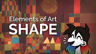 SHAPE Elements of Art Explained in 7 minutes funny [upl. by Mohandis]