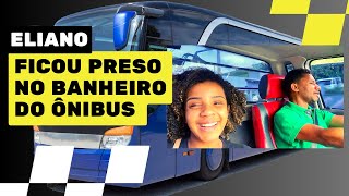 ELIANO FICOU PRESO NO BANHEIRO DO ÔNIBUS KKK [upl. by Anauqahs834]