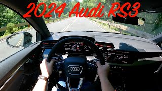 2024 Audi RS 3  POV Test Drive [upl. by Lucier]