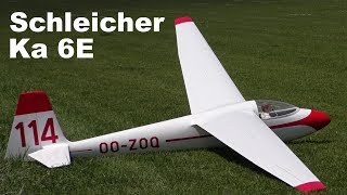 Schleicher Ka 6E scale RC sailplane 2018 [upl. by Wane951]