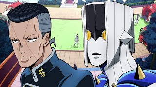 Okuyasu uses Za Hando Za Warudo [upl. by Etta]