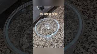 Tri colour raita l beautiful tri colour raitatrendingviralvideocookingtips indian food [upl. by Lud]