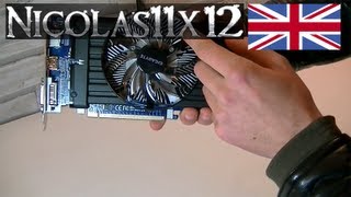 GIGABYTE AMD Radeon HD 6770 1GB GDDR5 Graphics Card Review [upl. by Lativa]