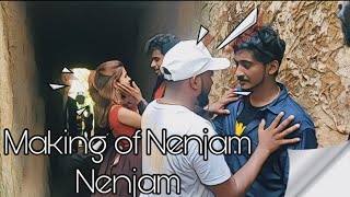 The Making of Nenjam Nenjam  Diya Krishna  Vaishnav Harichandran  Watch till the end [upl. by Aierbma188]