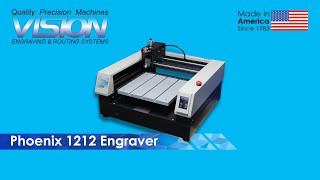 Phoenix 1212 Engraving Machine [upl. by Finegan]