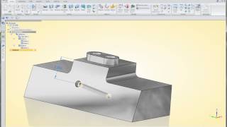 Solid Edge ST5  Positioning Holes [upl. by Roddy]