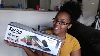 Spring Kitchen Mandoline Slicer  Product Review [upl. by Ennyrb]