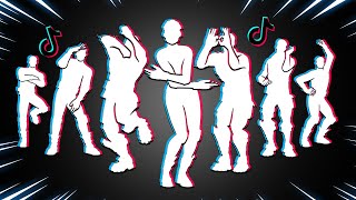 Top 100 TikTok Dances amp Emotes in Fortnite Get Griddy Say So Rollie To The Beat Back On 74 [upl. by Ahsenac]