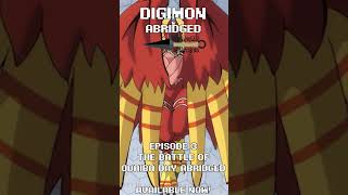 Biyomon digivolves to Garudamon to escape Myotismon  Journeyman Abridged Shorts [upl. by Erdman496]