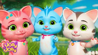 Three little kittens  More  Cat song  Cocacoca Kids Songs amp Nursery Rhymes [upl. by Ynamad592]