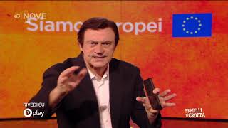 Crozza Calenda quotNon mi riconosce neanche mia madrequot [upl. by Galen]