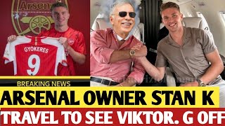 🔴Arsenal Owner Stan Kroenkes Strategic Move Viktor Gyökeres [upl. by Gehlbach746]